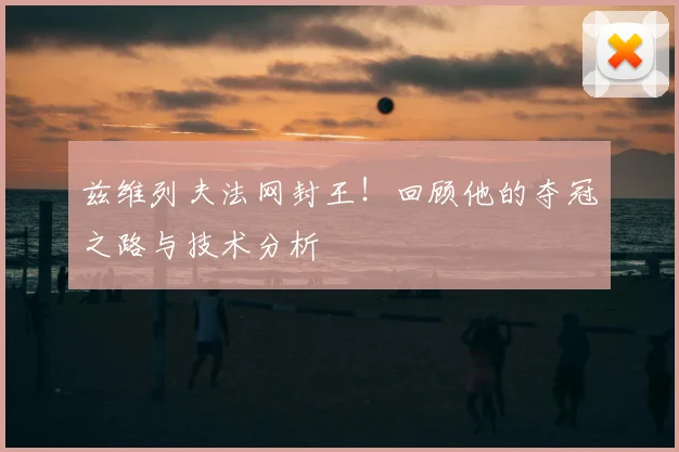 兹维列夫法网封王！回顾他的夺冠之路与技术分析